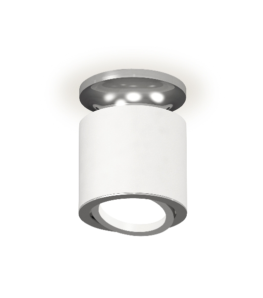 Светильник Ambrella Light XS7401100 SWH/PSL белый песок/серебро полированное MR16 GU5.3 (N7927, C7401, N7003)
