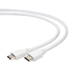 Кабель Cablexpert HDMI CC-HDMI4-W-6, 19M/19M, v2.0, медь, позол.разъемы, экран, 1.8м, белый, пакет, фото3