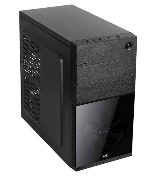 Компьютерный корпус Aerocool/Formula Cs-105, mATX, без БП, 187x361x355мм (ШxГxВ), USB 3.0 x1, USB 2.0 x1, металл 0,5мм, 120-мм вентилятор в комплекте, черный
