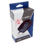 Мышь проводная Gembird MOP-430 черный, 1600 dpi, USB, кнопки - 4, фото3