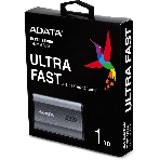 Внешний SSD ADATA Elite SE880, 1TB, USB 3.2 Gen 2x2 Type-C, R/W 2000/2000, серый, фото7