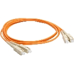 Кабель Патч-корд Lanmaster LAN-2SC-2SC/OM3-2.0 2x50/125 OM3 SC дуплекс-SC дуплекс 2м LSZH оранжевый, фото2