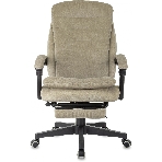 Кресло руководителя Бюрократ T-9950MSG-F Fabric песочный Light-21, крестов. пластик, подст. для ног, фото28