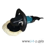 Полировальная шлифмашина Makita 9237CB ПолировШМ,1200Вт,ф180мм,0-3200об\м,3.4кг,кор, фото2