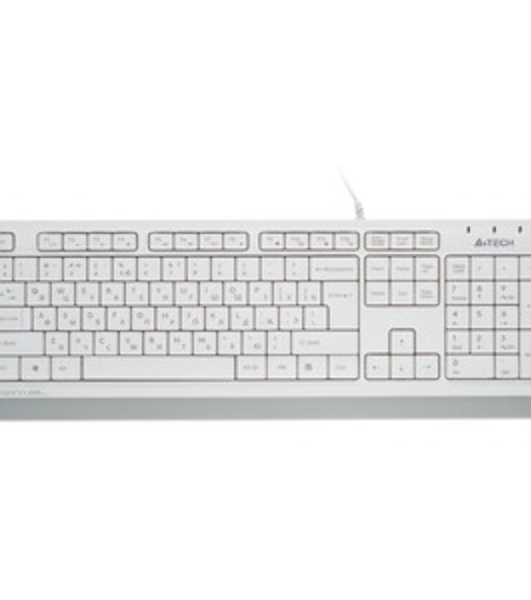 Клавиатура проводная A4Tech Fstyler FK10, USB, черный/серый