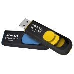 Флешка USB ADATA UV128 (AUV128-32G-RBE), 32Gb, USB 3.0, R/W 100/30, черный/синий, фото2