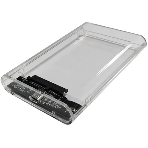Внешний корпус для HDD/SSD AgeStar 3UB2P6C SATA III пластик прозрачный 2.5', фото4
