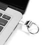 Флешка USB Netac U275 (NT03U275N-032G-20SL), 32Gb, USB 2.0, R/W 50/40, серебристый, фото 1