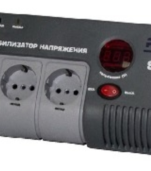 Стабилизатор напряжения Rucelf SRW-500-D 0.5кВА однофазный белый