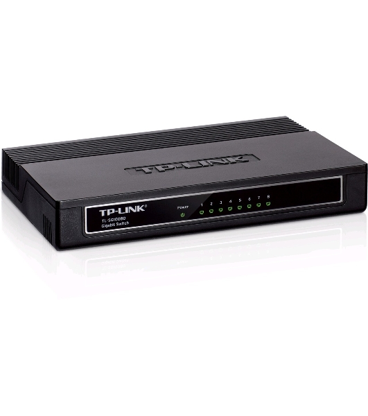 Коммутатор TP-Link SMB TL-SG1008D 8-port Gigabit Switch, plastic case