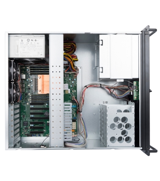 Компьютерный корпус InWin IW-R400-01N/USB3.0*2/Rear fan 8025мм 4200RPM*2/Front fan 8025мм 4200RPM*2/Front door/Air filter for front door/SK35-02