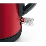 Электрочайник Bosch TWK3P424 красный, 1.7 л, 2400 Вт, скрытый нагревательный элемент, фото13