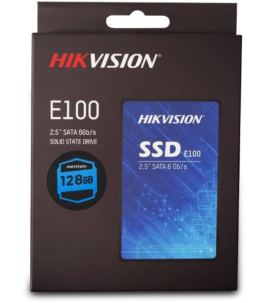 Накопитель SSD Hikvision HS-SSD-E100/128G Hiksemi, 128Gb, 2.5', SATA III, SATA, R/W 550/500