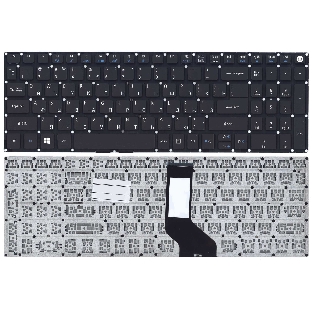 Клавиатура для ноутбука Acer Aspire E5-573, Nitro VN7-572G VN7-592G черная