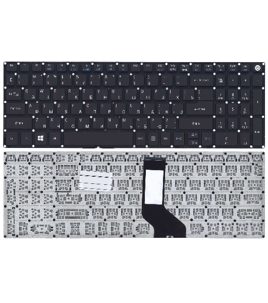 Клавиатура для ноутбука Acer Aspire E5-573, Nitro VN7-572G VN7-592G черная