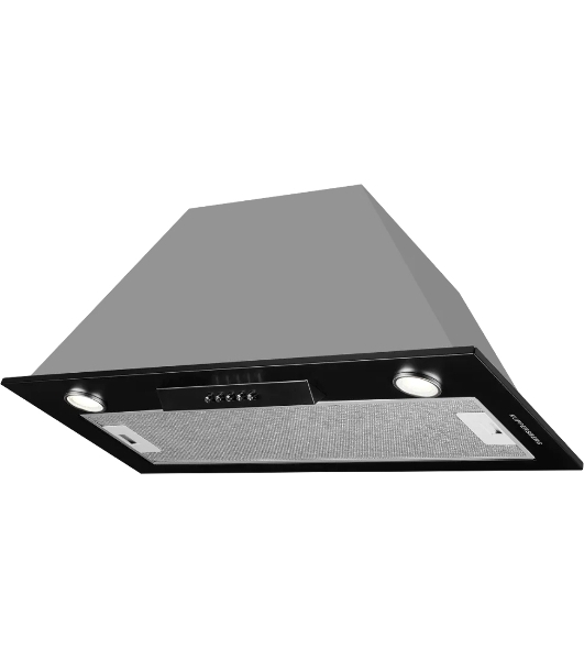 Вытяжка встраиваемая Kuppersberg Inlinea 70 BX черный/нержавеющая сталь, 70 см, 1300 куб. м/ч, 41 дБ