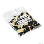 Самоклеющаяся площадка для крепления стяжек ExeGate EX293142RUS STM2020B-100 (20х20 мм, halogen free, -40°C - +85°C, черная, 100 шт), фото3