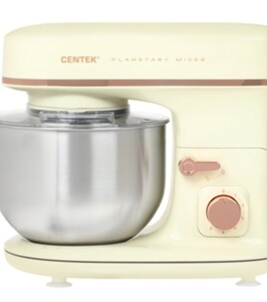 Миксер планетарный Centek CT-1139 бежевый