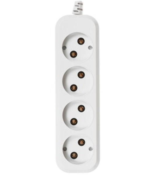 Сетевой удлинитель Buro BU-PTE4.1UC-B 1.5 м (4 розетки) черный (пакет ПЭ)