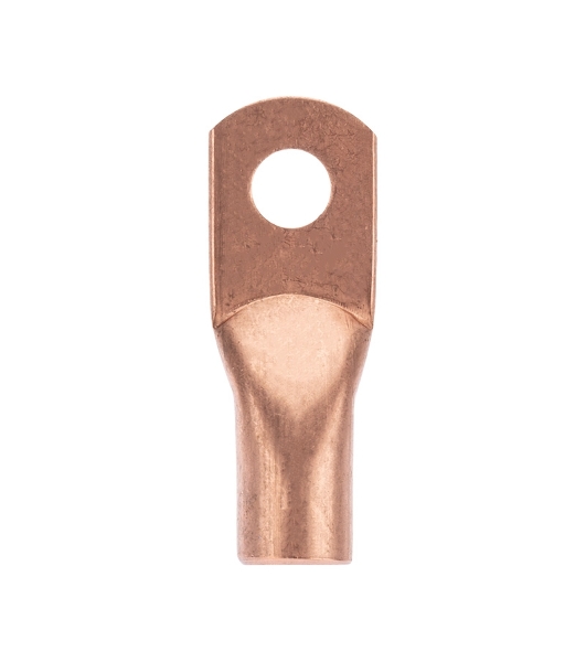 Наконечник медный Rexant ТМ 50-10-11 (50 мм² - Ø11 мм) (в упак. 5 шт.)