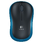 Мышь беспроводная Logitech M185 синий, 1000 dpi, радиоканал, USB, кнопки - 3, фото9