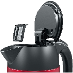 Электрочайник Bosch TWK3P424 красный, 1.7 л, 2400 Вт, скрытый нагревательный элемент, фото12