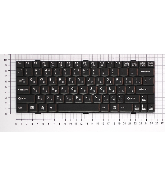 Клавиатура для ноутбука Fujitsu-Siemens LifeBook P5020 P5020D P5010 P5010D черная