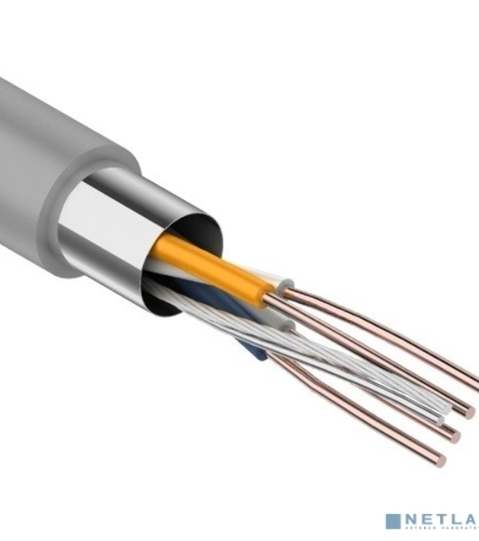 Кабель витая пара Rexant FTP 2PR 24AWG, cat.5e STRANDED (бухта 305 м)