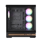 Компьютерный корпус ZALMAN P40 NAMU, ATX, черный, WINDOW, WOODEN ELEMENTS, 2xCombo(2.5” or 3.5”), 1xUSB TYPE-C, 2xUSB 3.0, SIDE 3x120мм ARGb, REAR 1x120мм ARGb, фото8