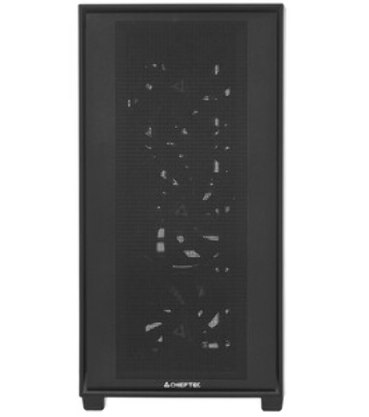 Компьютерный корпус Chieftec Night Hunter черный без БП ATX 4x140мм audio bott PSU