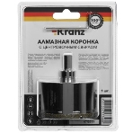 Коронка алмазная Kranz 60 мм с центровочным сверлом, фото9