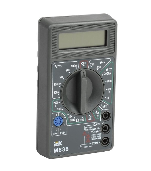 Мультиметр IEK Universal M838цифровой