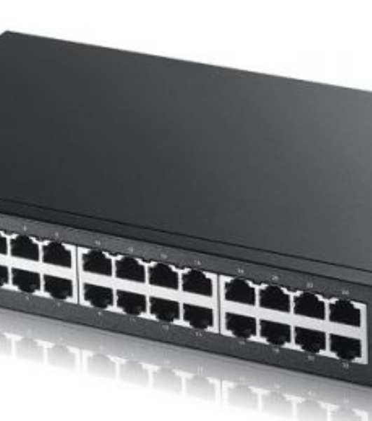 Коммутатор Smart L2 Zyxel GS1900-24, rack 19', 24xGE, 2xSFP, бесшумный
