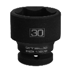 Головка ударная шестигранная Stels 30 мм, 1/2', CrMo, фото3