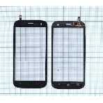 Сенсорное стекло (тачскрин) для Micromax A117 Canvas Magnus черное, фото2
