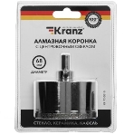 Коронка алмазная Kranz 60 мм с центровочным сверлом, фото8