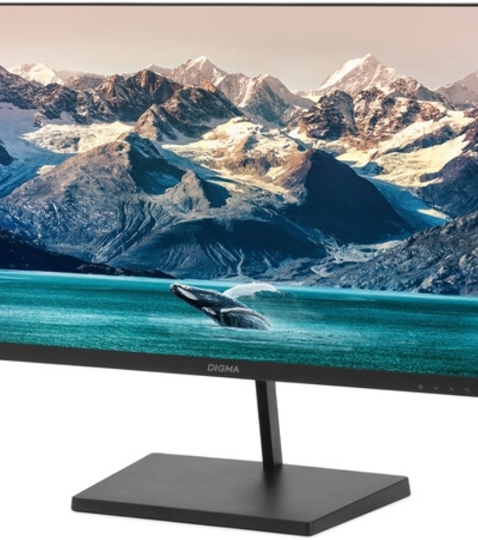 Монитор 21.5' Digma Progress 22A302F VA 1920x1080, 100 Гц, 5 мс, 16:9, 250 кд/м², HDMI 1.4, VGA, 3.5 Jack, FreeSync, черный