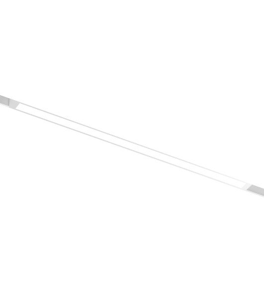 Трековый линейный светильник Ambrella light GL8050 WH белый IP20 27W 3000-6000K 220V 120° 600*25*41