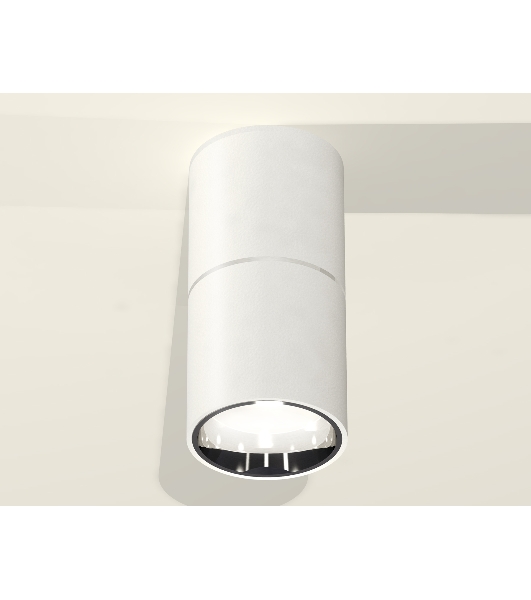 Светильник Ambrella Light XS6301081 SWH/PSL белый песок/серебро полированное MR16 GU5.3 (C6301, A2060, N6112)