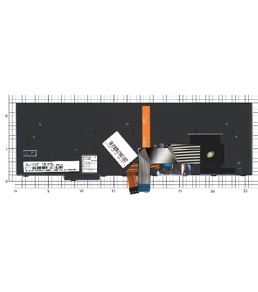 Клавиатура для ноутбука Lenovo Thinkpad S5 2nd Gen черная с подсветкой