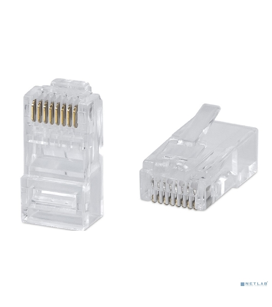 Разъем Cabeus, RJ45, кат. 6, неэкр., для одножильного и многожильного кабеля