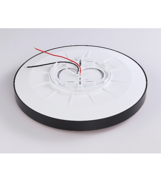 Потолочный светодиодный светильник Ambrella light FZ1249 BK/GD черный/золото IP54 45W 5000K D480*60 (Без ПДУ)
