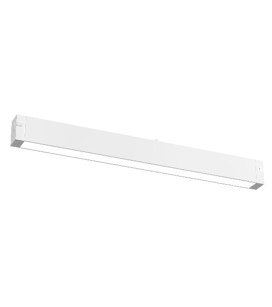 Трековый линейный светильник Ambrella light GL8050 WH белый IP20 27W 3000-6000K 220V 120° 600*25*41