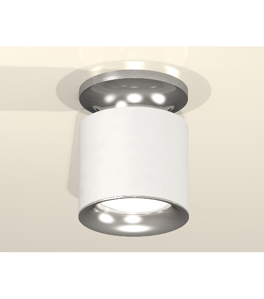 Светильник Ambrella Light XS7401102 SWH/PSL белый песок/серебро полированное MR16 GU5.3 (N7927, C7401, N7012)