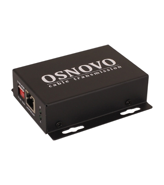 PoE удлинитель Osnovo E-PoE/1A 10M/100M Fast Ethernet на 400м (до 30W)