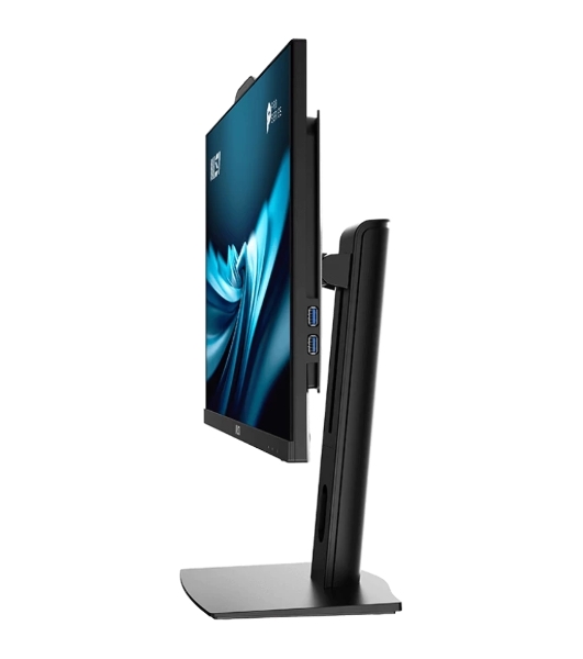 Моноблок MSI Pro AP242P 14M AiO 23,8' FHD(1920x1080)IPS AG Non-touch, Core i5-14400 (2.5GHz), 16Gb DDR5 (2x8GB), 512Gb SSD, Intel UHD,WiFi,BT,camera,WirelessKB&mouse Eng/Rus,noOS,1y w-ty,черный (9S6-AE0621-822)