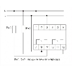 Реле времени PCR-515 (задержка вкл. 230В 2х8А 2перекл. IP20 монтаж на DIN-рейке) F&F EA02.001.006, фото 1