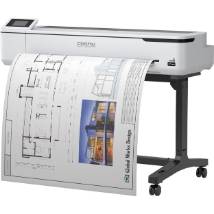 Плоттер струйный Epson SureColor SC-T5100, A0, цветной, 36', 1200x2400 dpi, USB, Gigabit Ethernet, WiFi