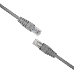 Патч-корд NTSS NTSS-PC-UTP-RJ45-6-1.0-LSZH-GY NTSS-PC-UTP-RJ45-6-1.0-LSZH UTP RJ-45 вил.-вилка RJ-45 кат.6 1м серый LSZH (уп.:1шт) 24AWG, фото3