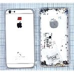 Задняя крышка для iPhone 6S Plus (5.5) серебристый, фото 1